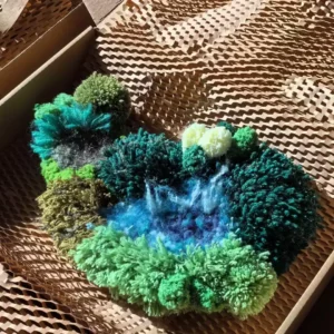 Blue Isle DIY Handcraft Moss Coaster Kits 14