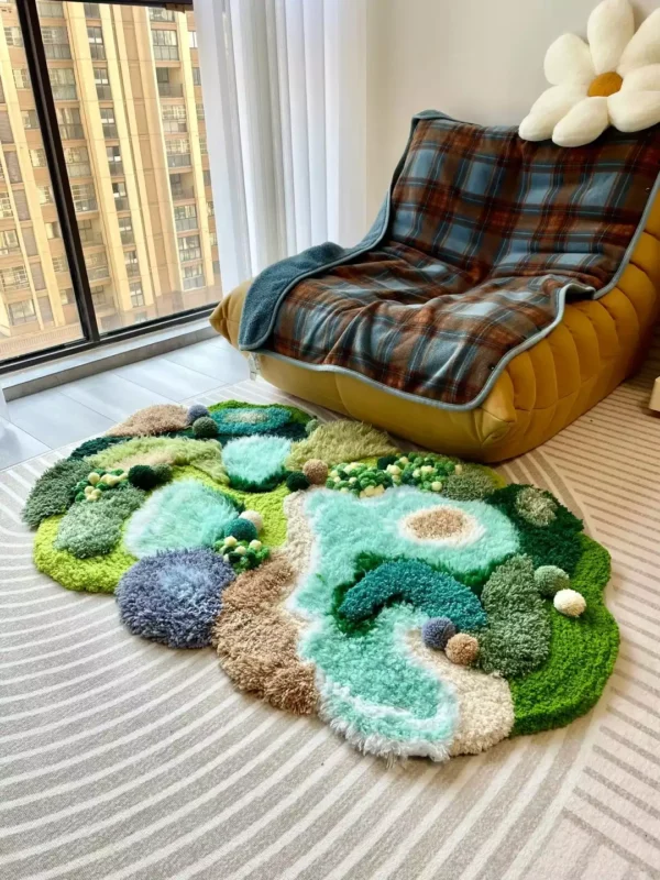 Cloud Dream DIY Handcraft Moss Rug Kits 2