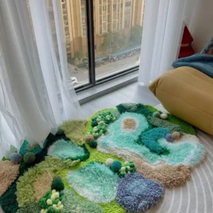 Cloud Dream DIY Handcraft Moss Rug Kits 7