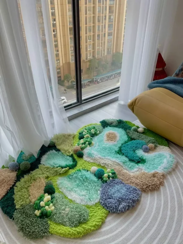 Cloud Dream DIY Handcraft Moss Rug Kits 7