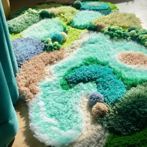 Cloud Dream DIY Handcraft Moss Rug Kits 8