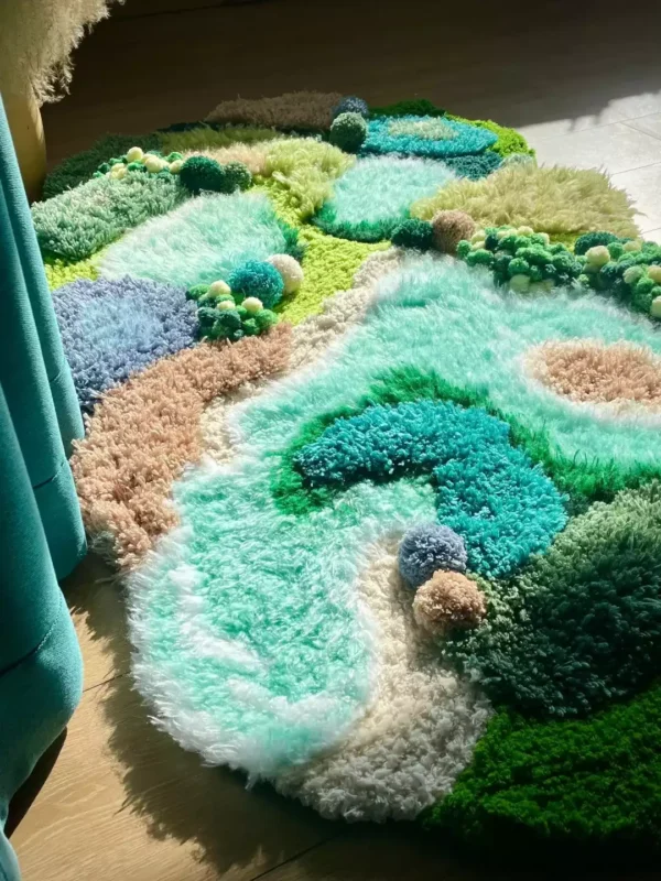 Cloud Dream DIY Handcraft Moss Rug Kits 8