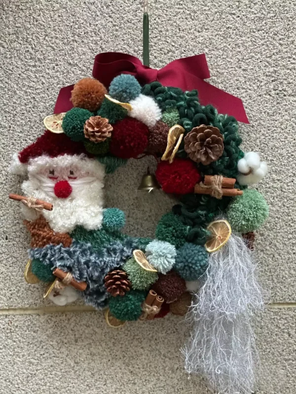 DIY Handcraft Merry Christmas Decor Ring Kits 1