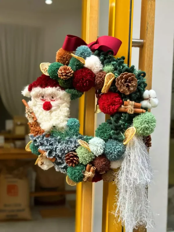 DIY Handcraft Merry Christmas Decor Ring Kits 2