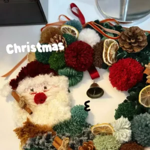 DIY Handcraft Merry Christmas Decor Ring Kits 5