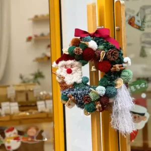 DIY Handcraft Merry Christmas Decor Ring Kits 7