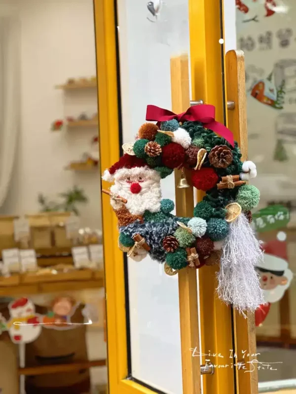 DIY Handcraft Merry Christmas Decor Ring Kits 7