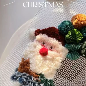 DIY Handcraft Merry Christmas Decor Ring Kits 8