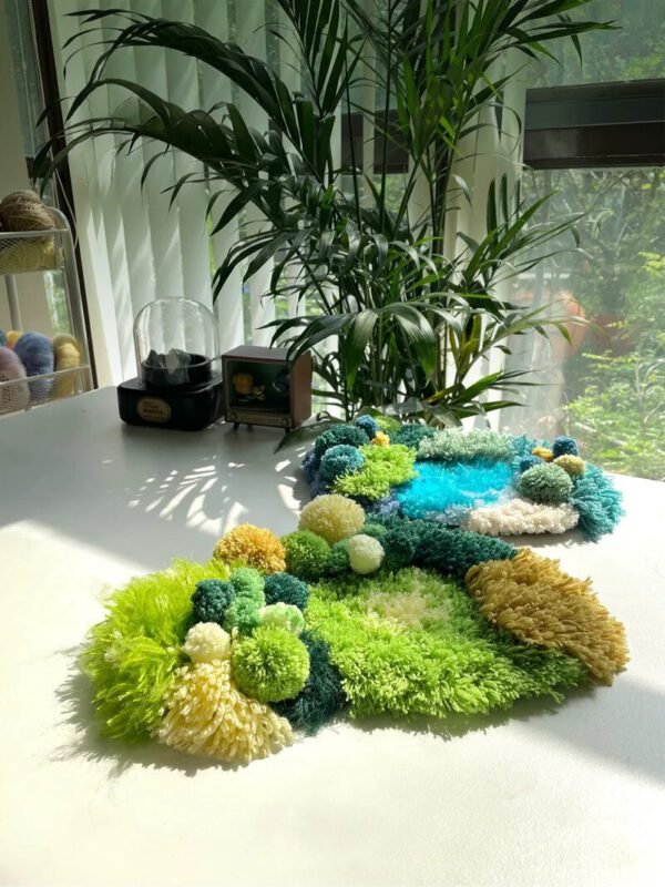 Grass Ocean Moss Coaster DIY Kits 1