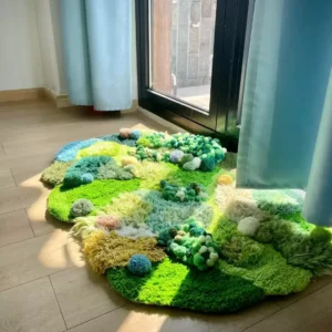 Grassland DIY Handcraft Moss Rug Kits 4