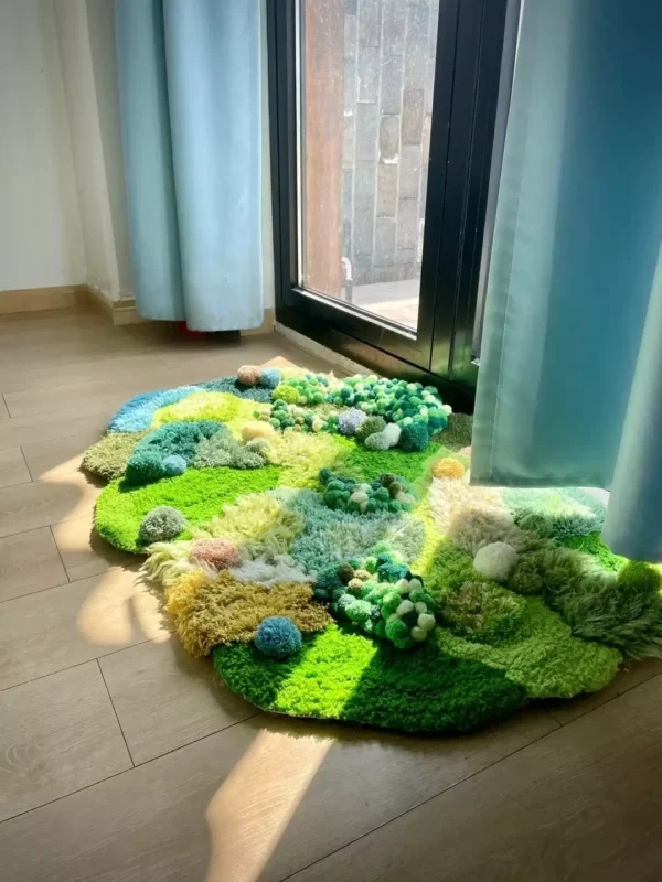 Grassland DIY Handcraft Moss Rug Kits 4