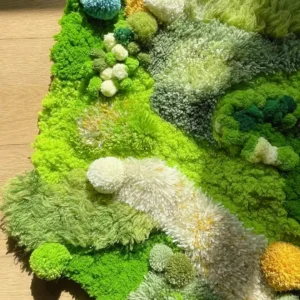 Grassland DIY Handcraft Moss Rug Kits 5