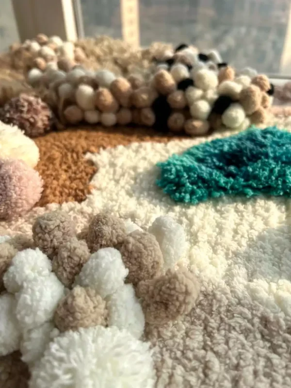 Majestic Desert DIY Handcraft Moss Rug Kits12